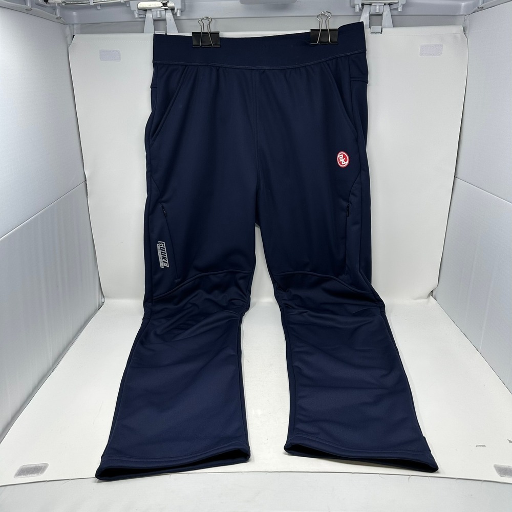 Souke Sports Cycling Pants Mens L Navy Blue Fleece Lined Athletic Biking